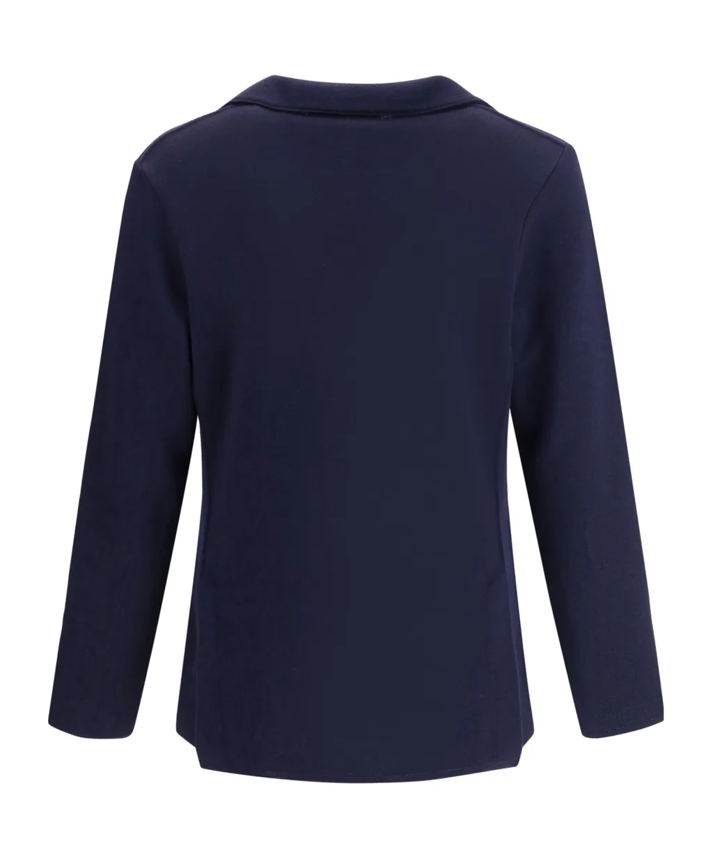 Single-Breasted Virgin Wool Blazer