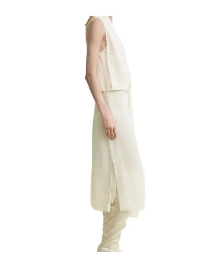Fringed Scarf Dress