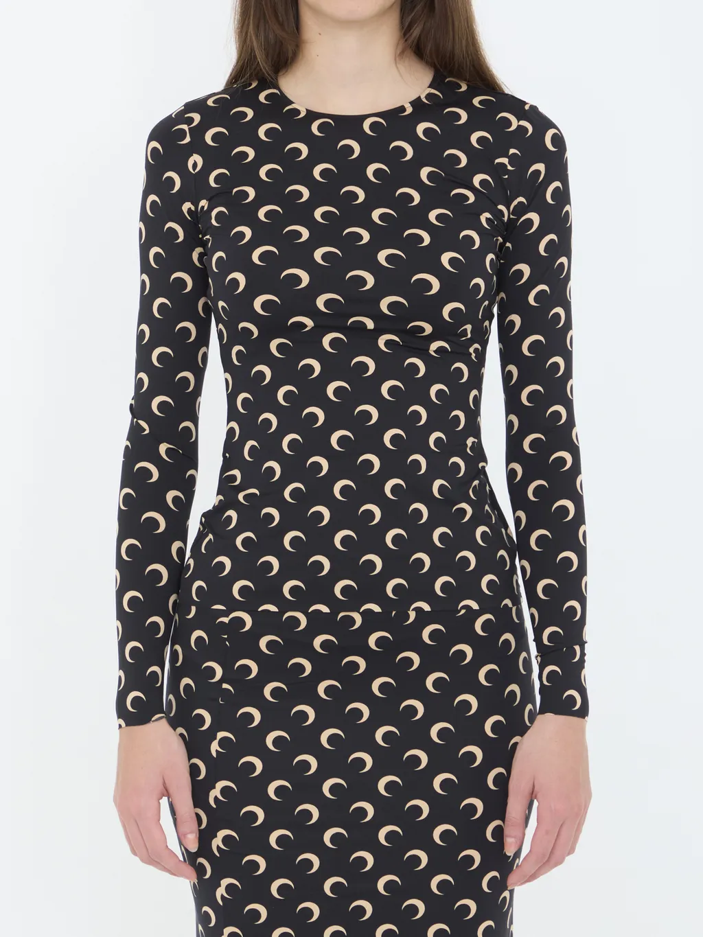 Moon Long Sleeved Jersey Top