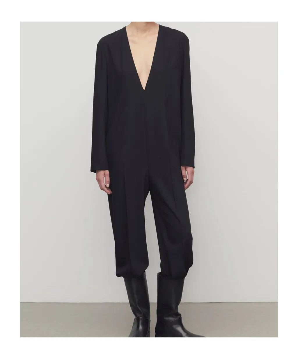 Sylvana Jumpsuit In Virgin Wool