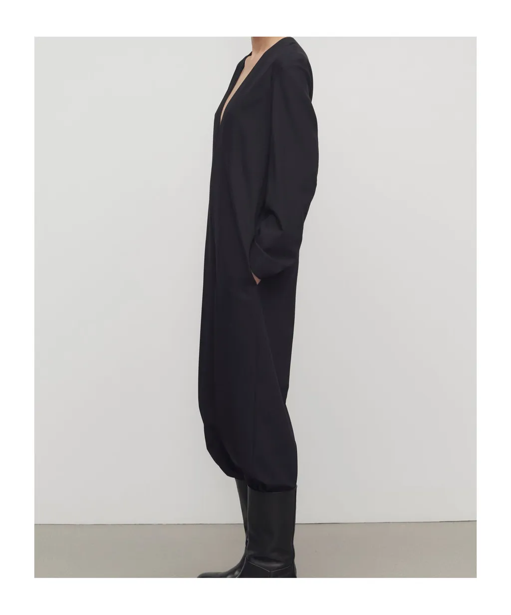 Sylvana Jumpsuit In Virgin Wool