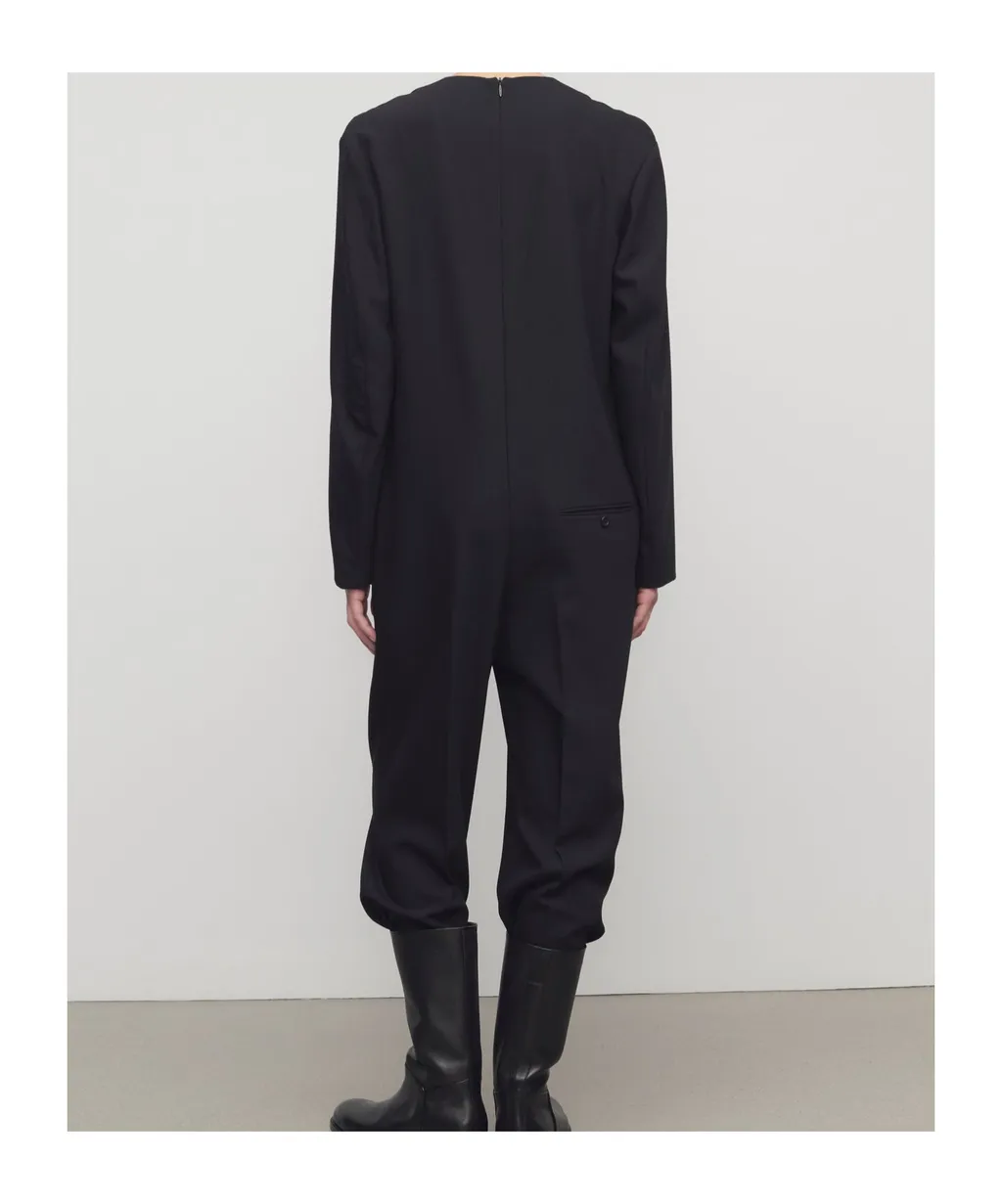 Sylvana Jumpsuit In Virgin Wool
