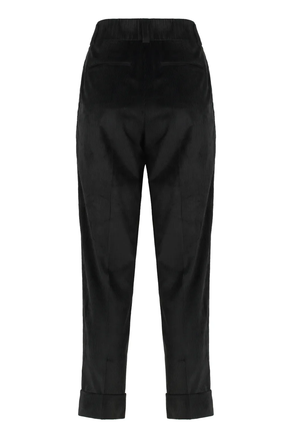 High-Waist Corduroy Pants