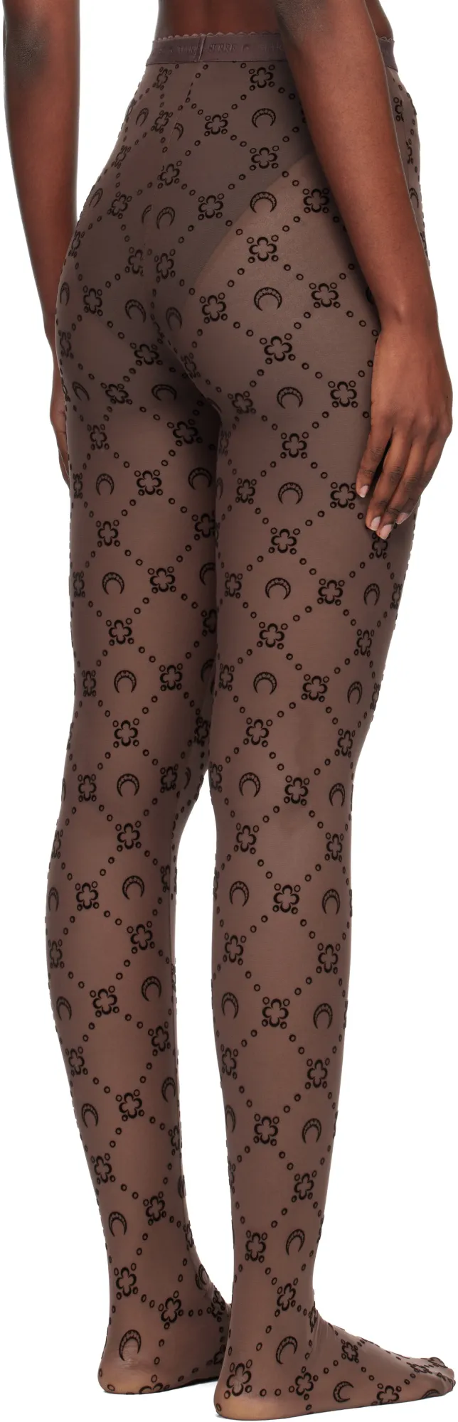 Mesh Thigh-High Base Leggings