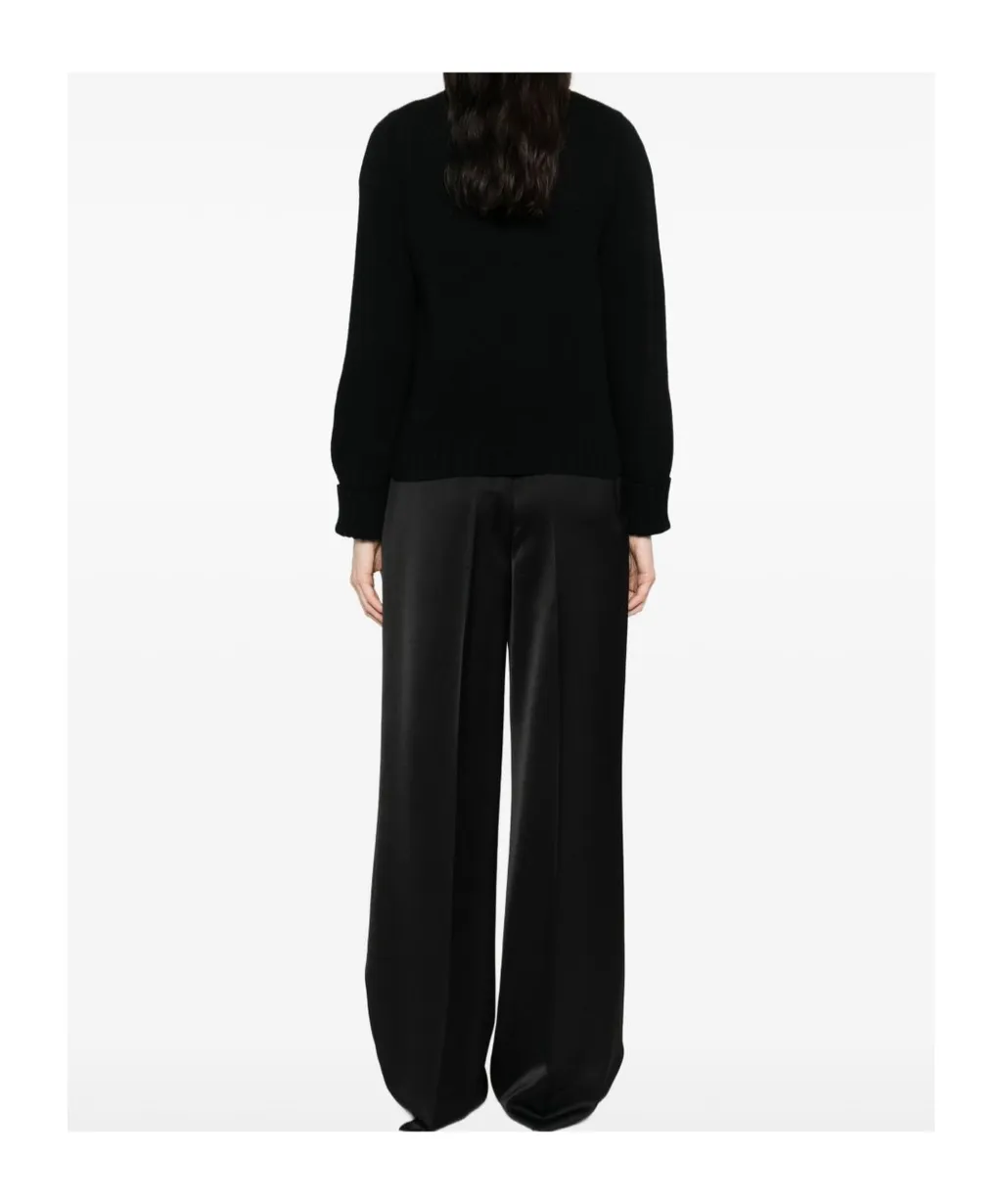 V-Neck Long-Sleeved Cardigan