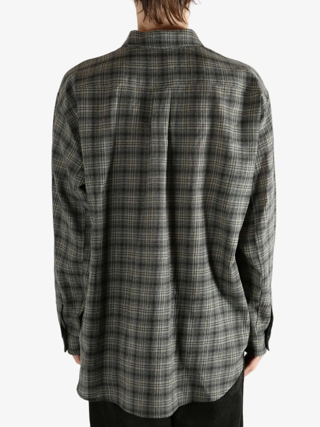 Plaid Long-Sleeved Shirt
