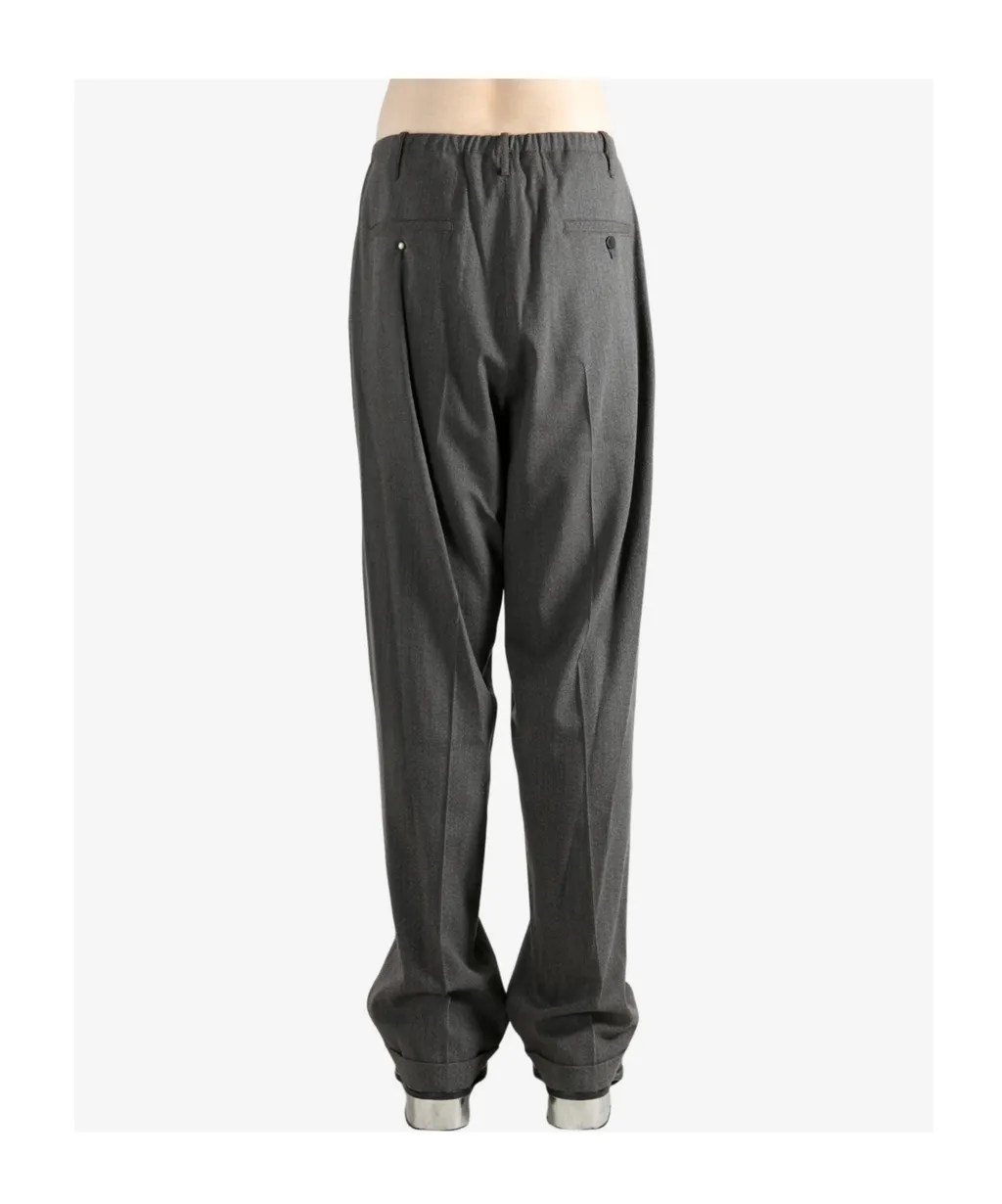 Elastic Waist Casual Pants