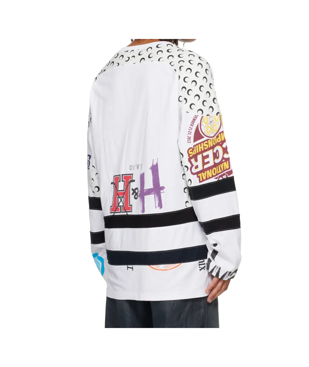 Knitted Long-Sleeved Hockey T-Shirt