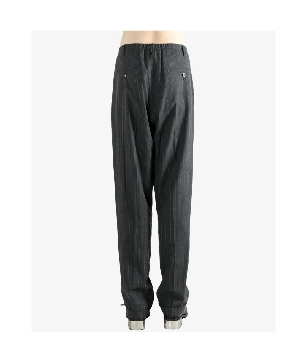 Elastic Waist Casual Pants
