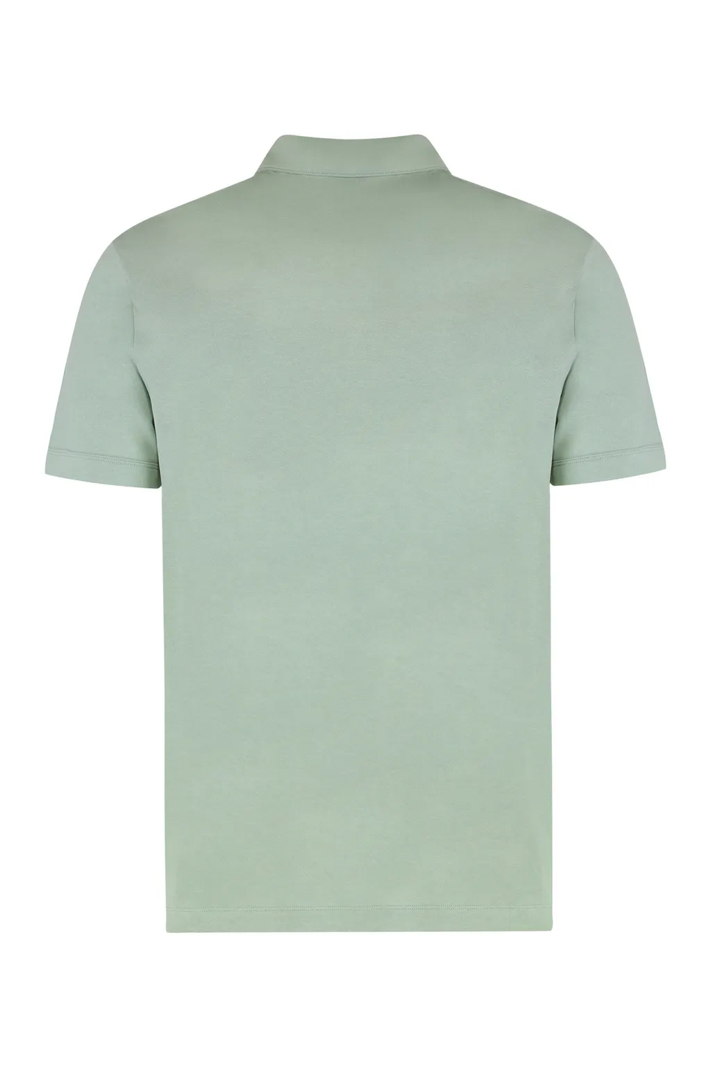 Zip-Collar Polo Shirt