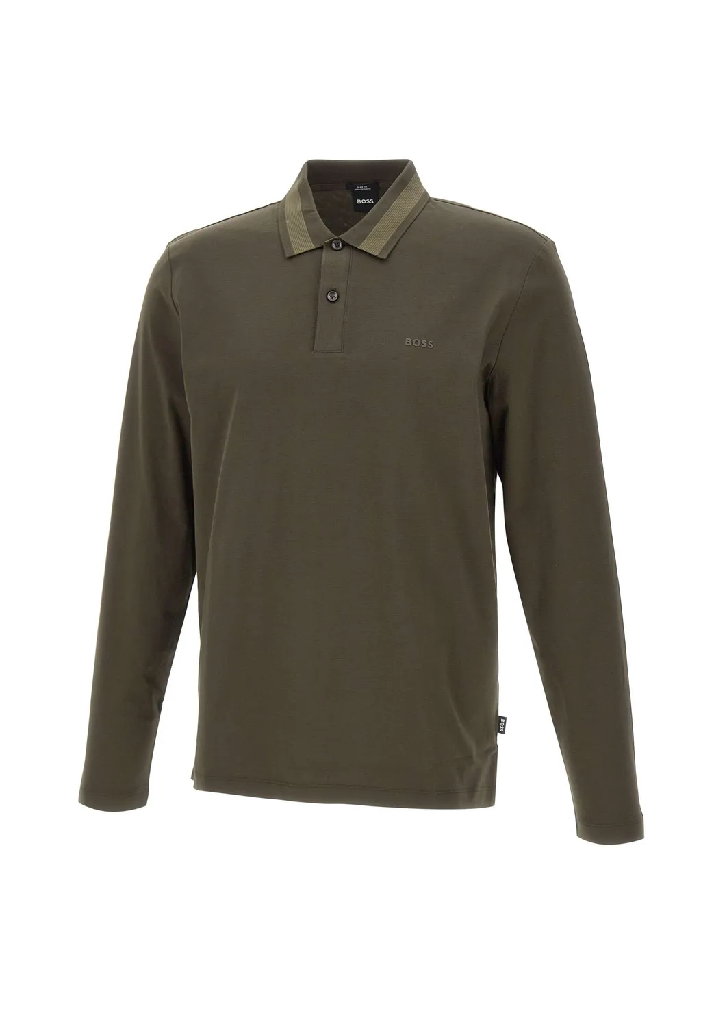 Long-Sleeved Polo Shirt
