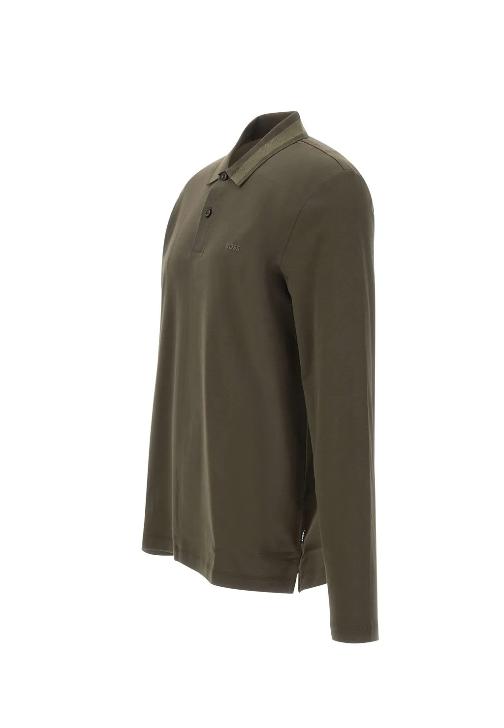 Long-Sleeved Polo Shirt