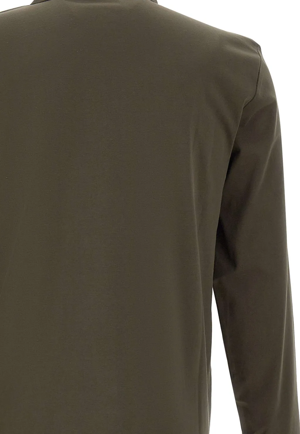 Long-Sleeved Polo Shirt