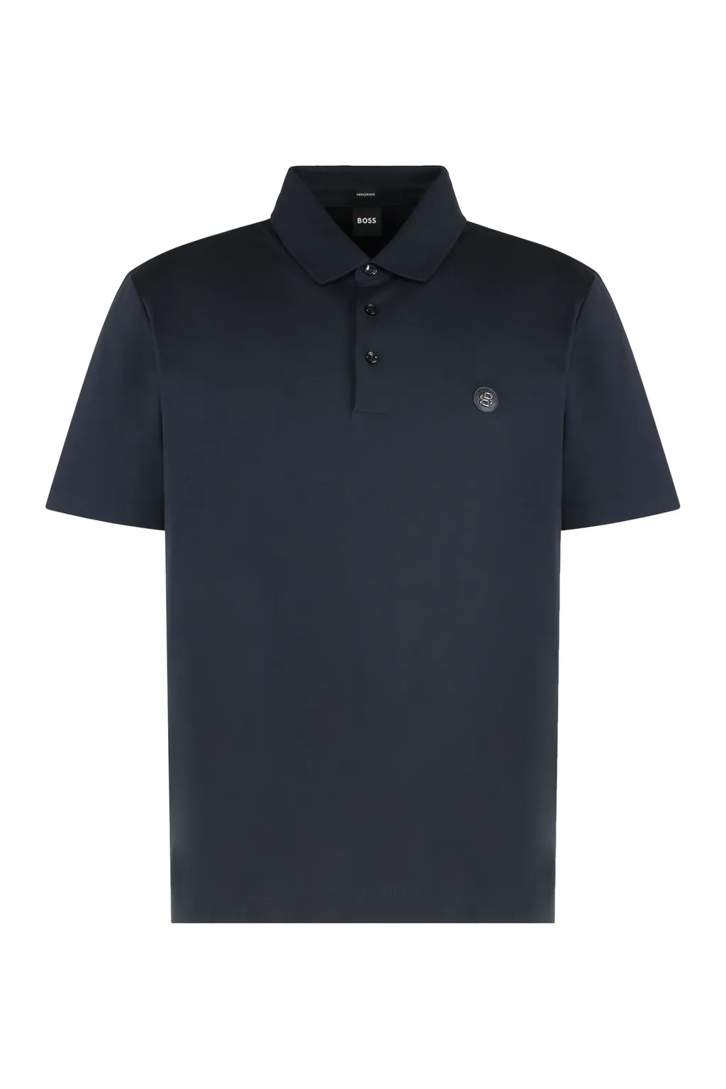 Double-Monogram Patch Polo Shirt