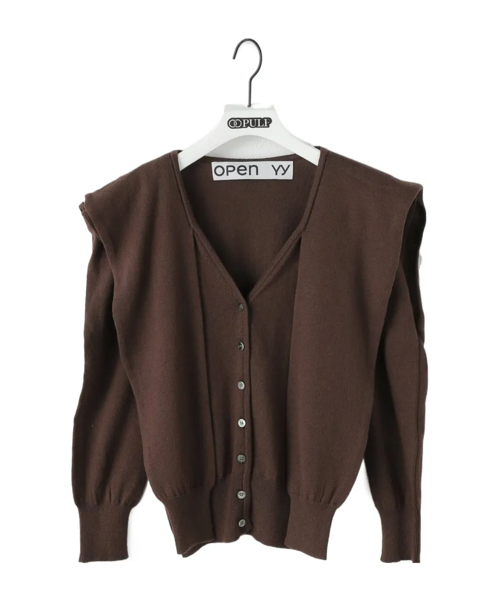Sleeve Layered Cardigan