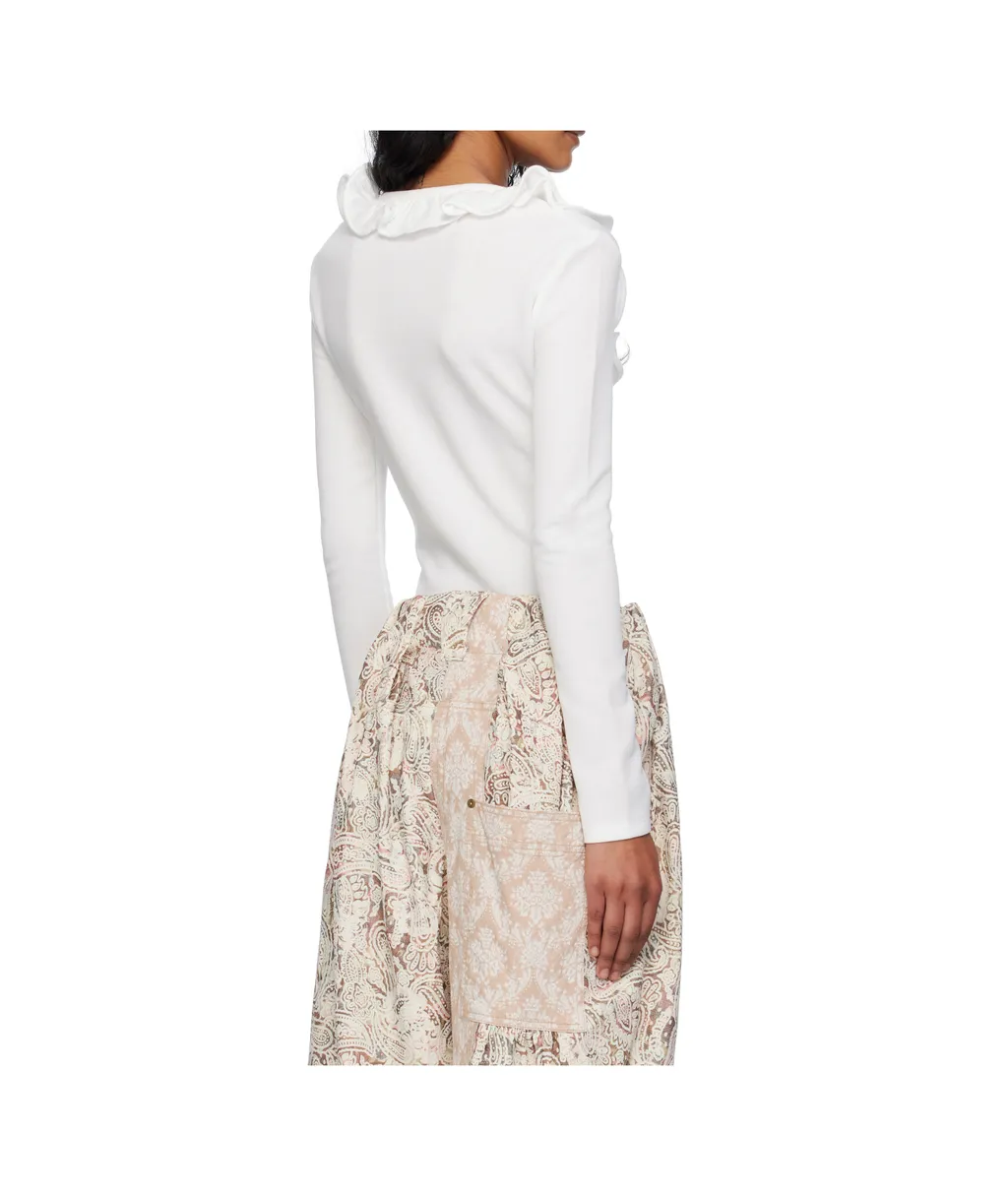 Ruffled Bodysuit