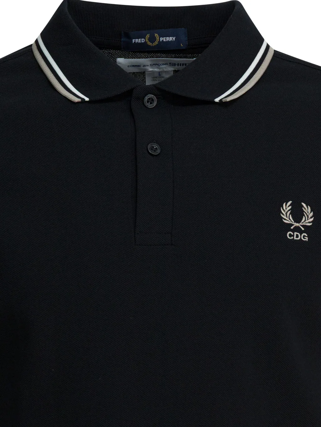 Colour-Block Polo Shirt