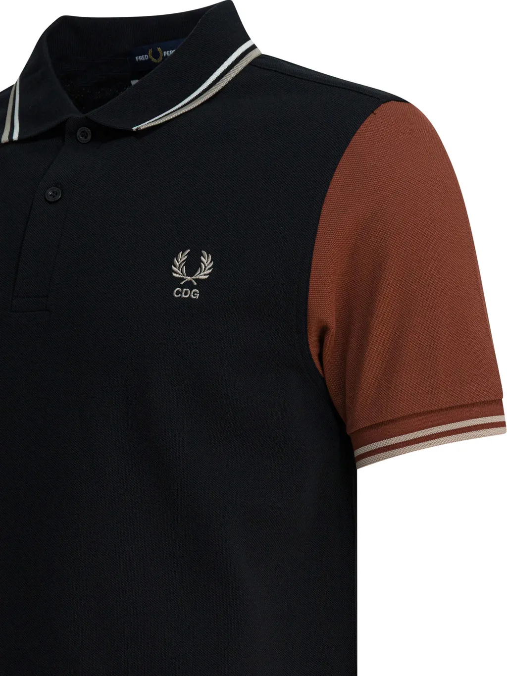 Colour-Block Polo Shirt