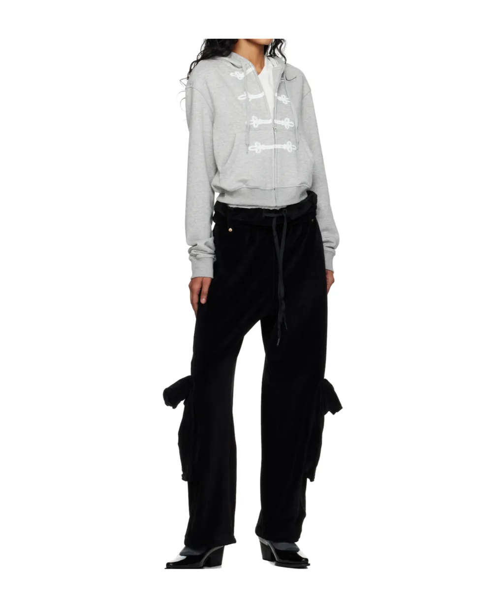 Loop Button Effect Hoodie