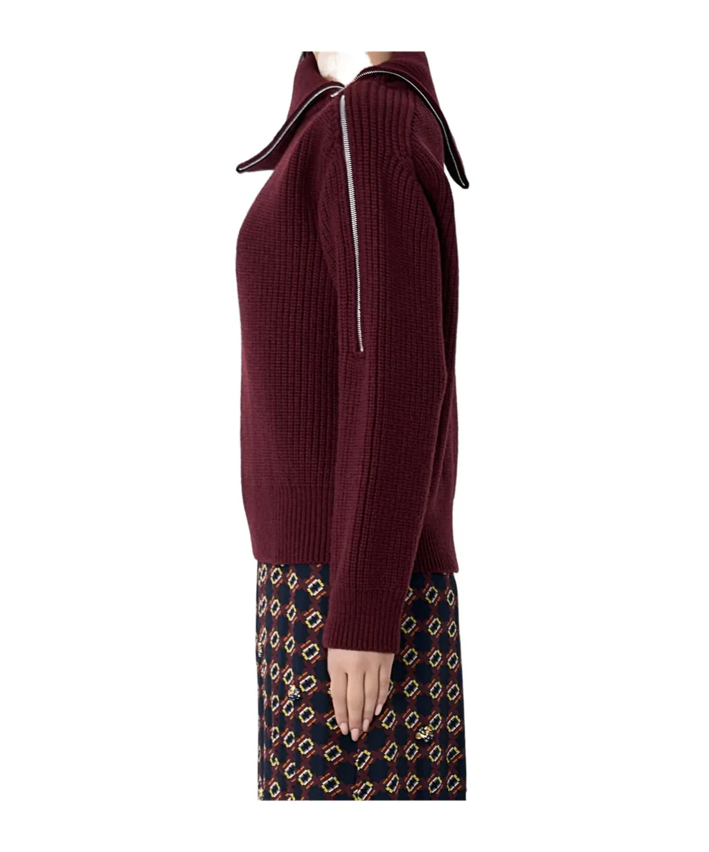 Zipped Sweater