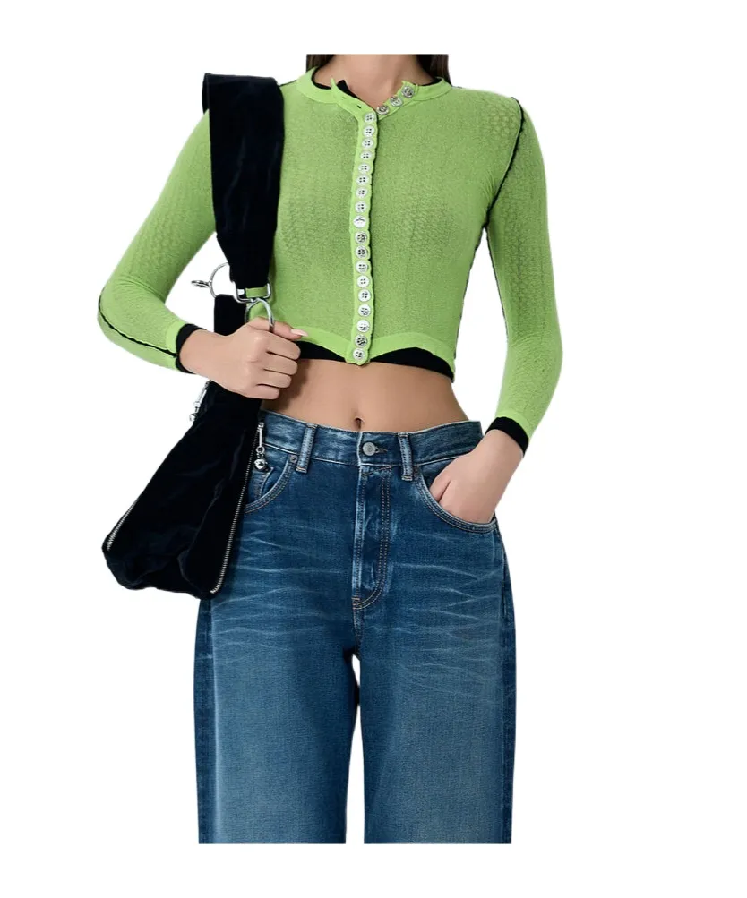 Long-Sleeved Cardigan