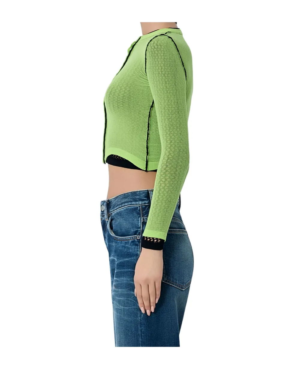 Long-Sleeved Cardigan
