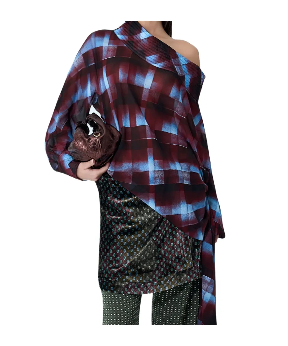 Asymmetric Long Sleeved Shirt