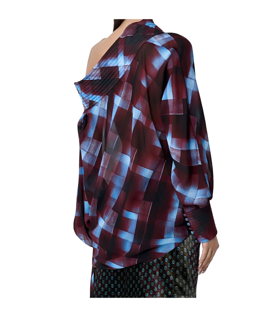 Asymmetric Long Sleeved Shirt