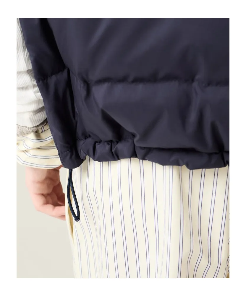 Technical Pongé Down Vest