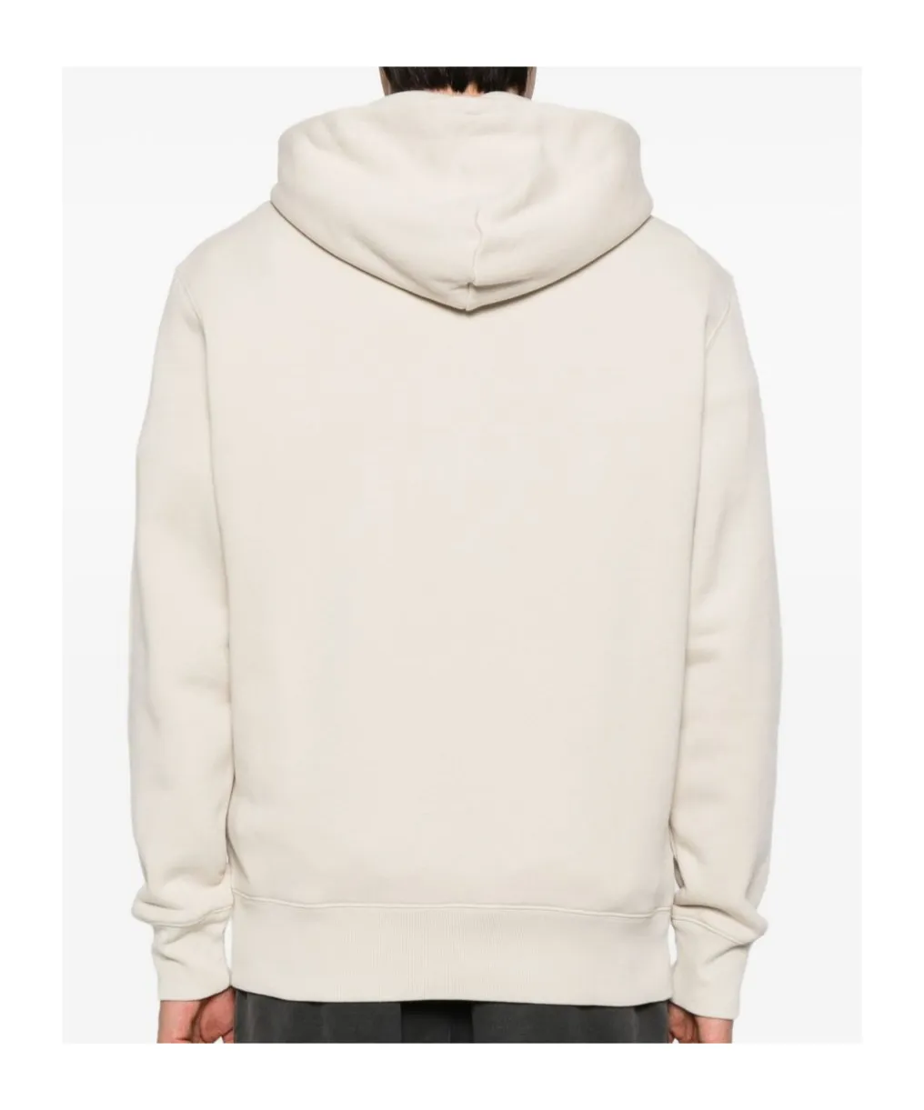 Embroidered-Logo Hoodie