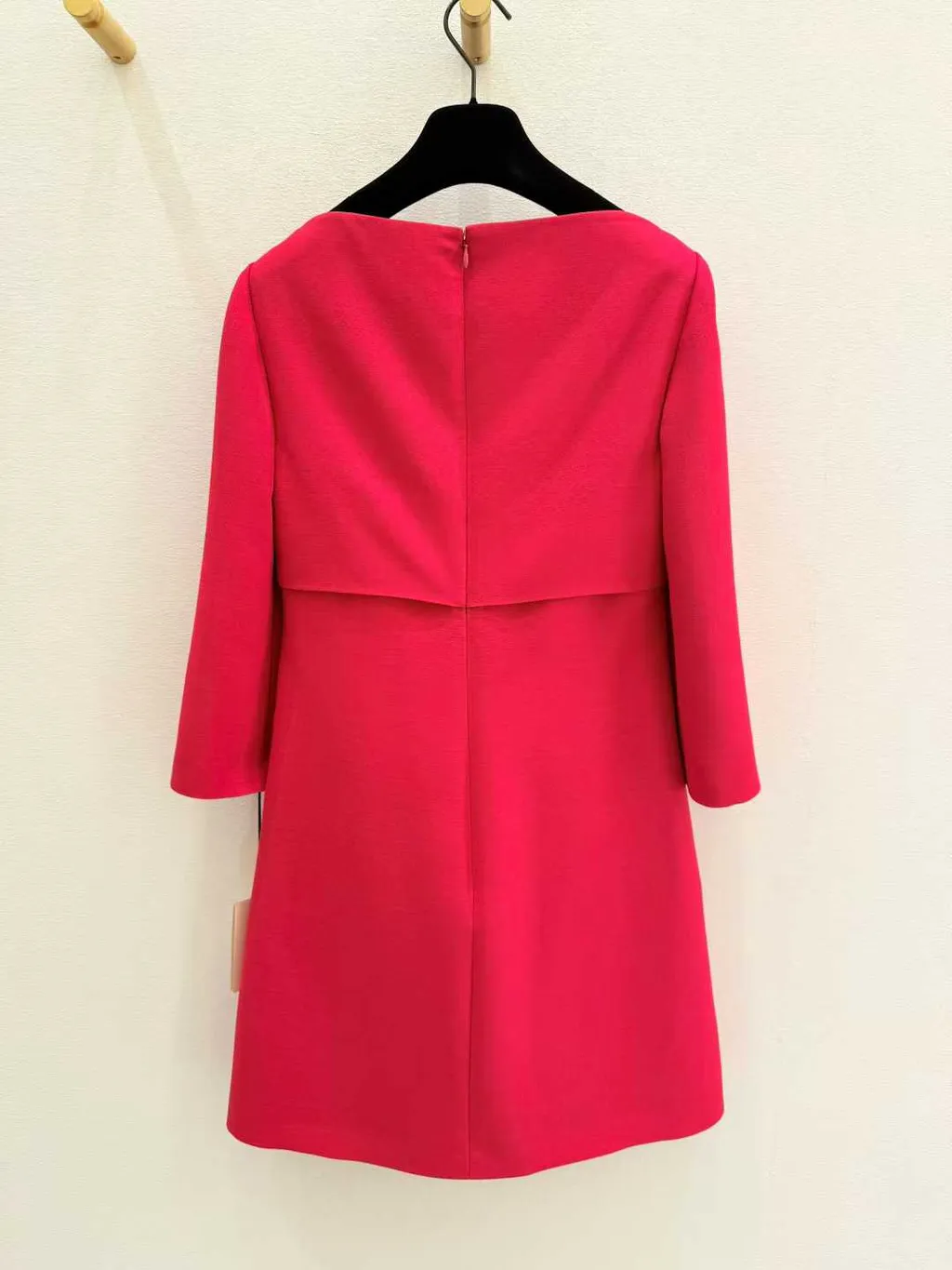 Crepe Couture Short Dress