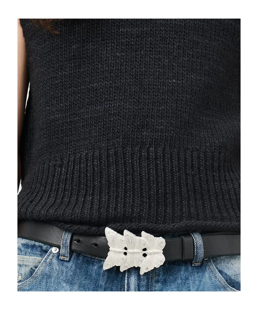 Ribbed Knitted Tank Top