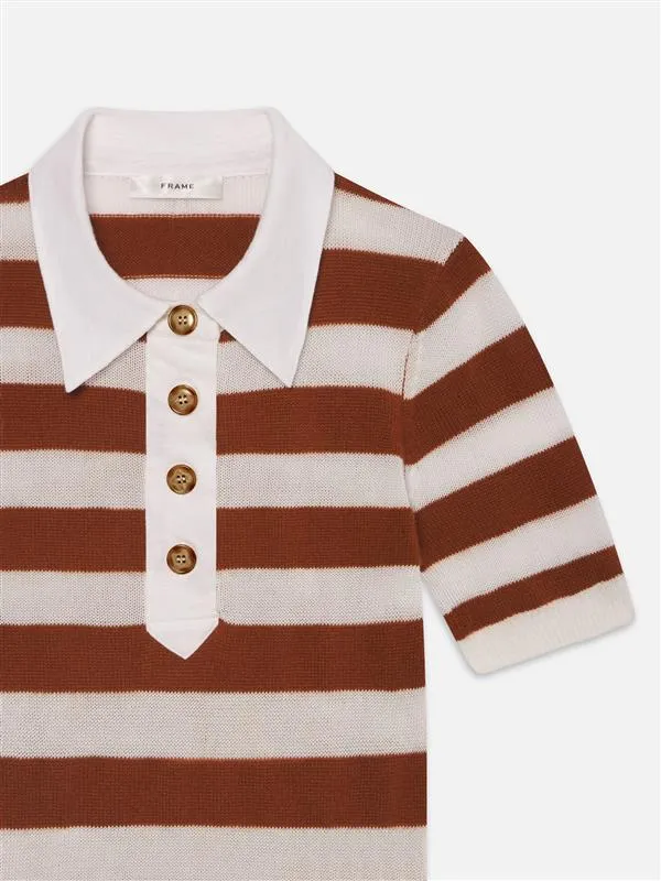 Striped Polo Shirt