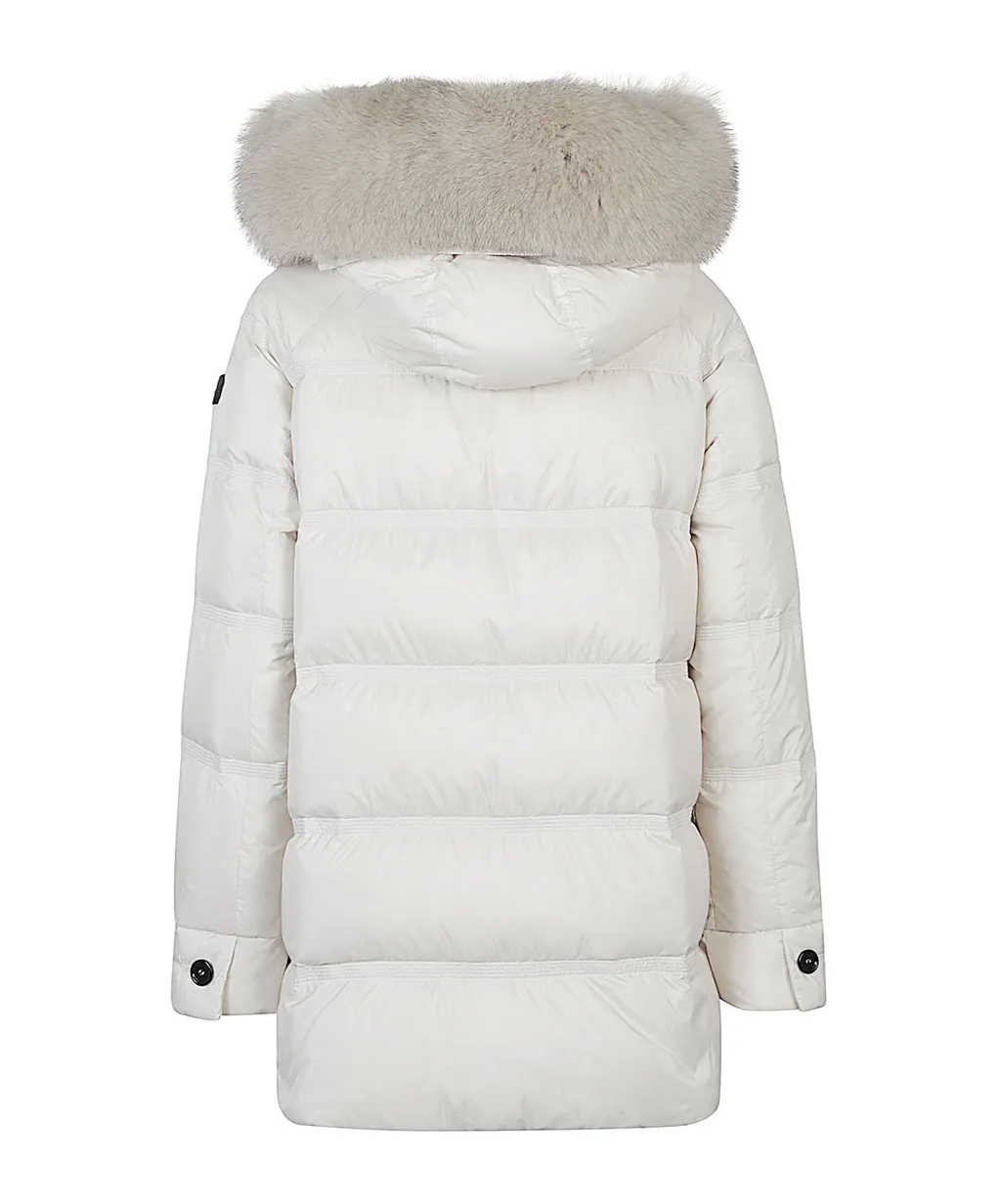 Long-Sleeved Down Jacket