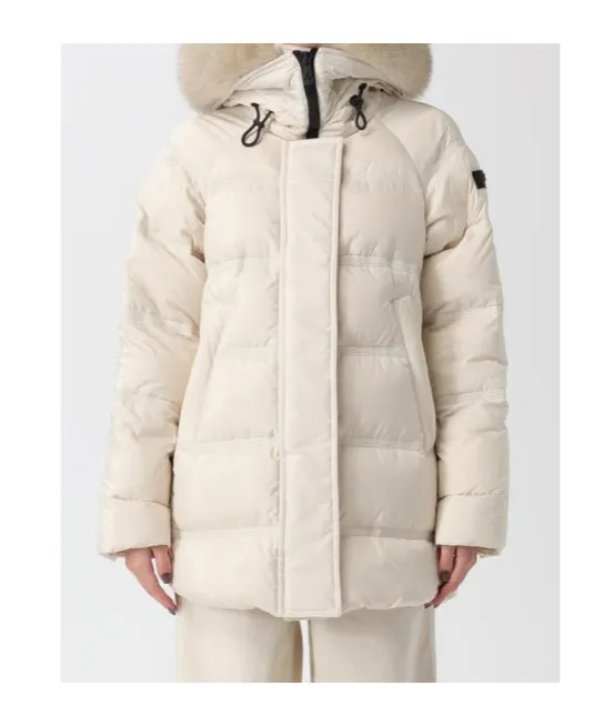 Long-Sleeved Down Jacket