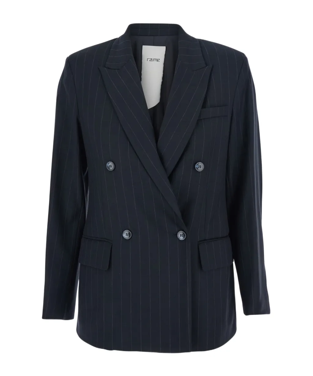 Double-Breasted Suit Jacket