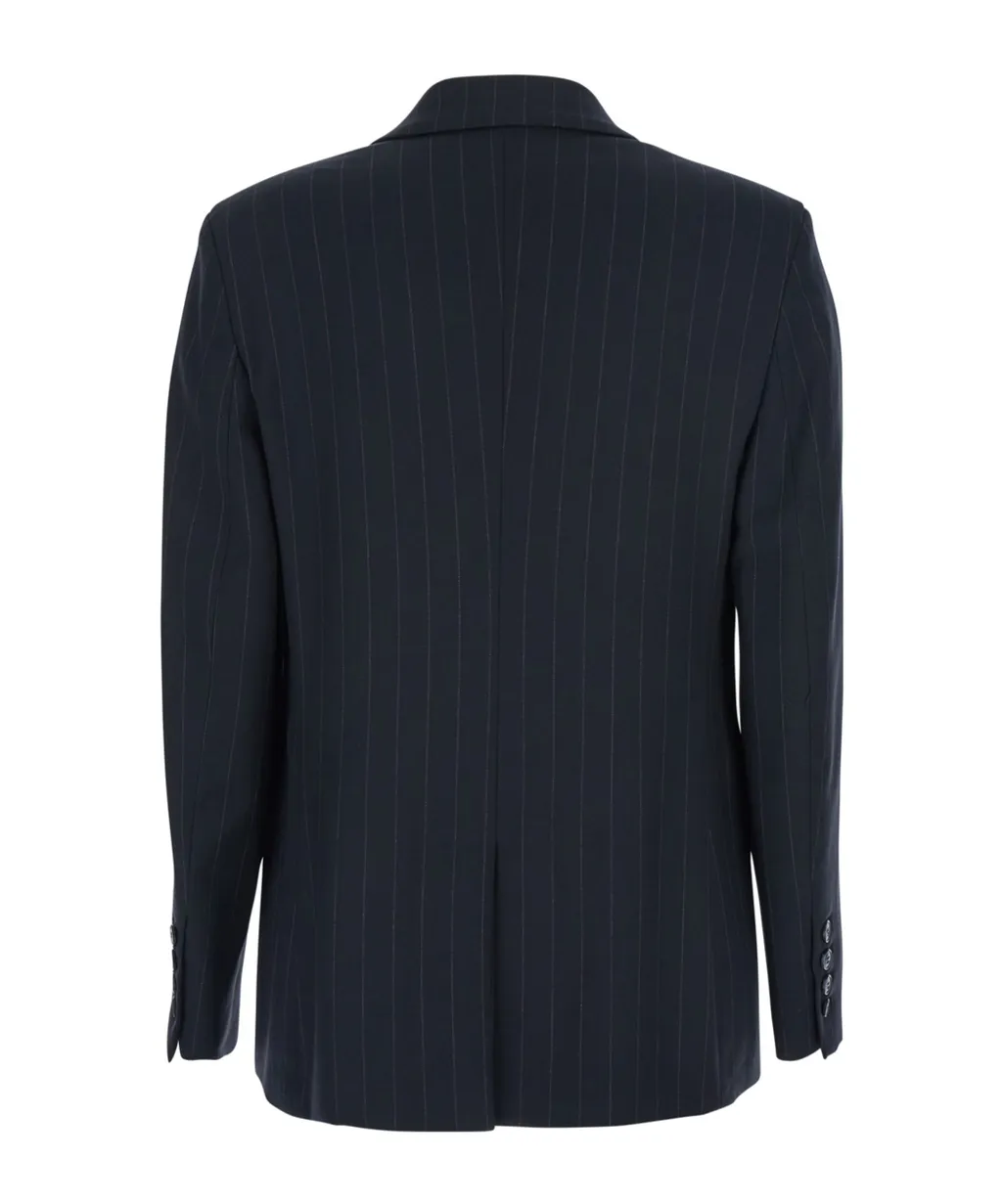 Double-Breasted Suit Jacket