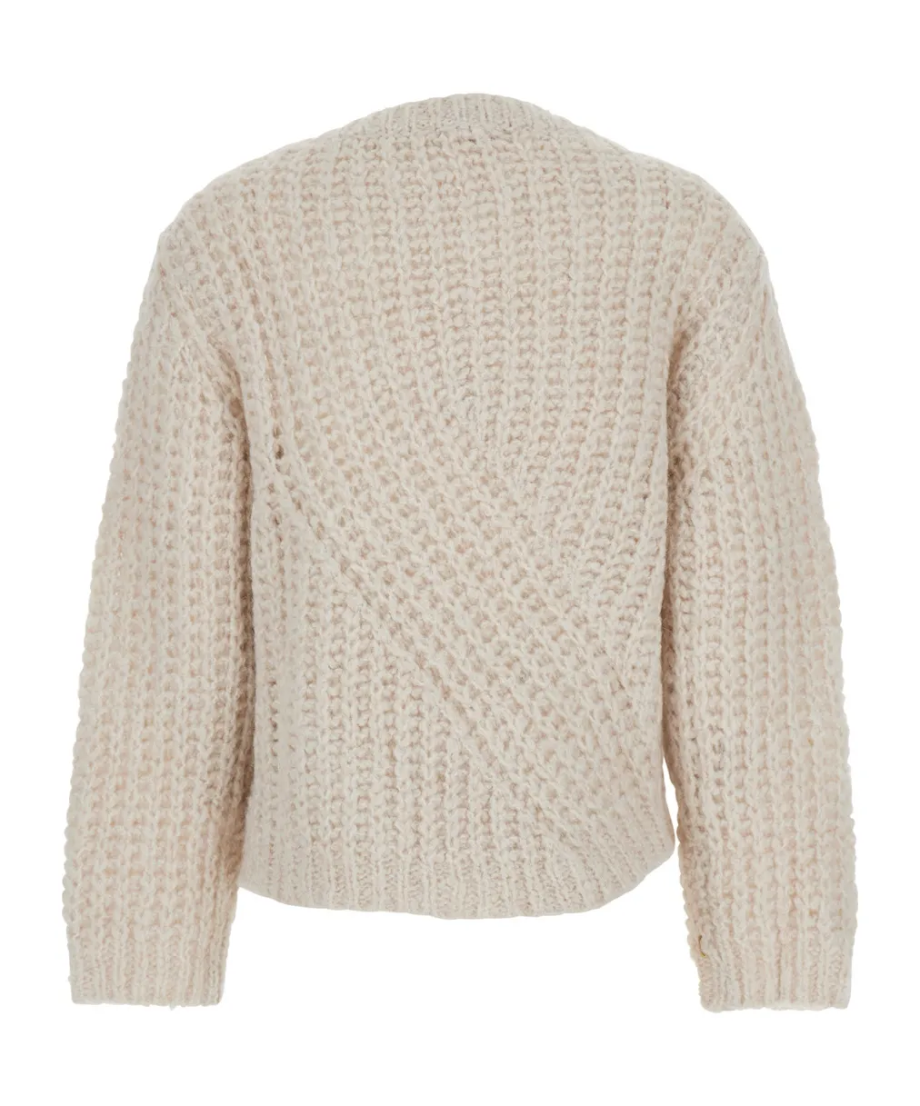 Crewneck Wool-Blend Sweater
