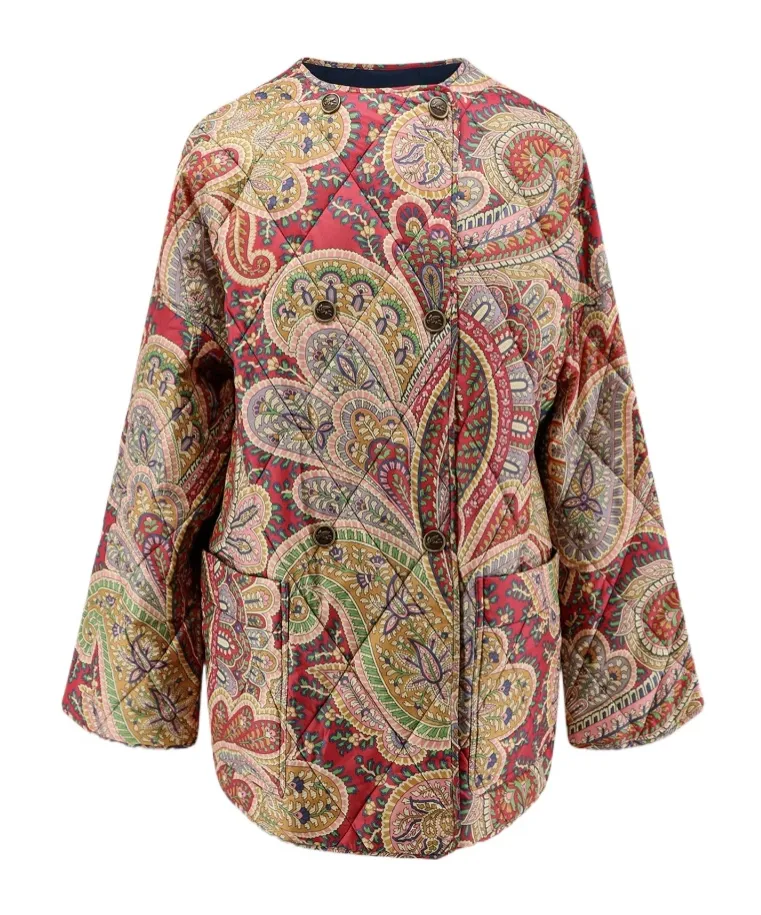 Reversible Padded Buttoned Jacket