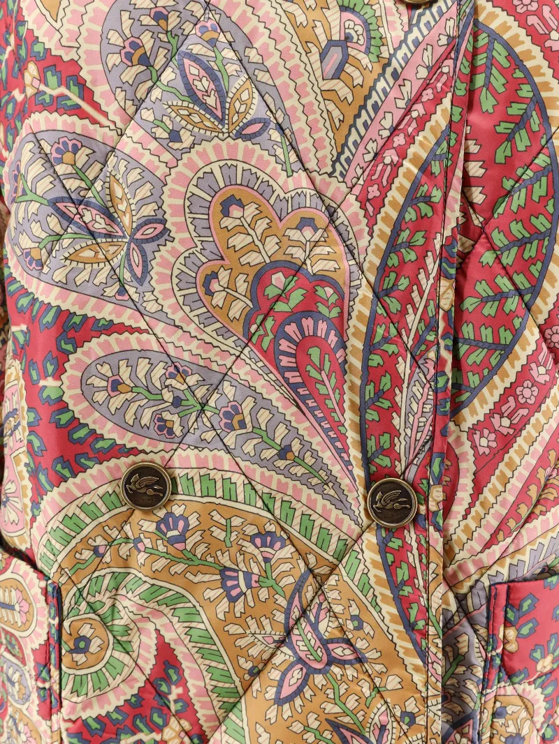 Reversible Padded Buttoned Jacket