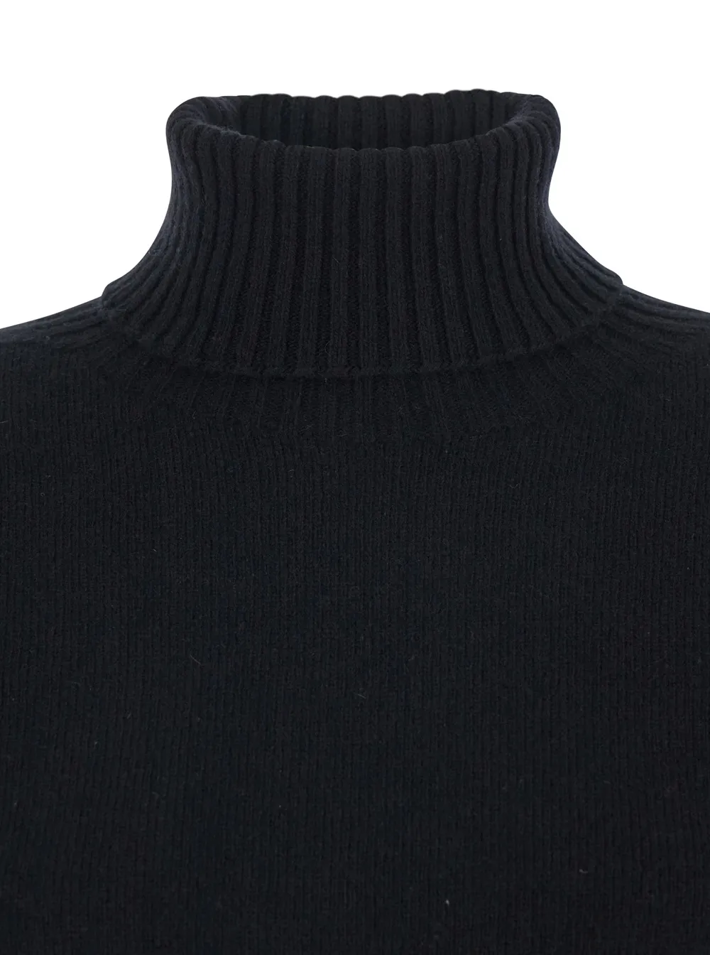 Ribbed Turtleneck Sweater