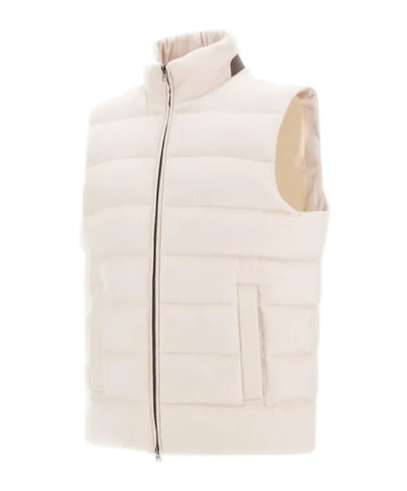Zip-Up Quilted Vest
