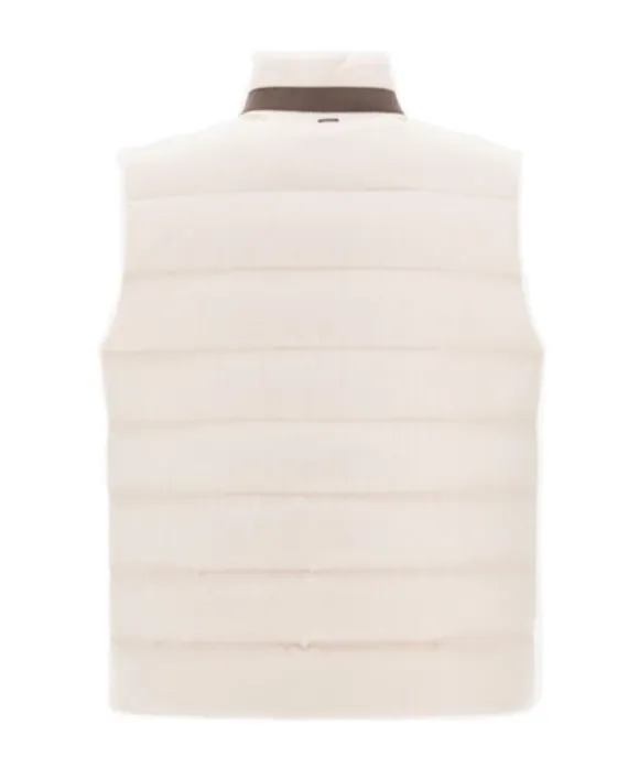 Zip-Up Quilted Vest