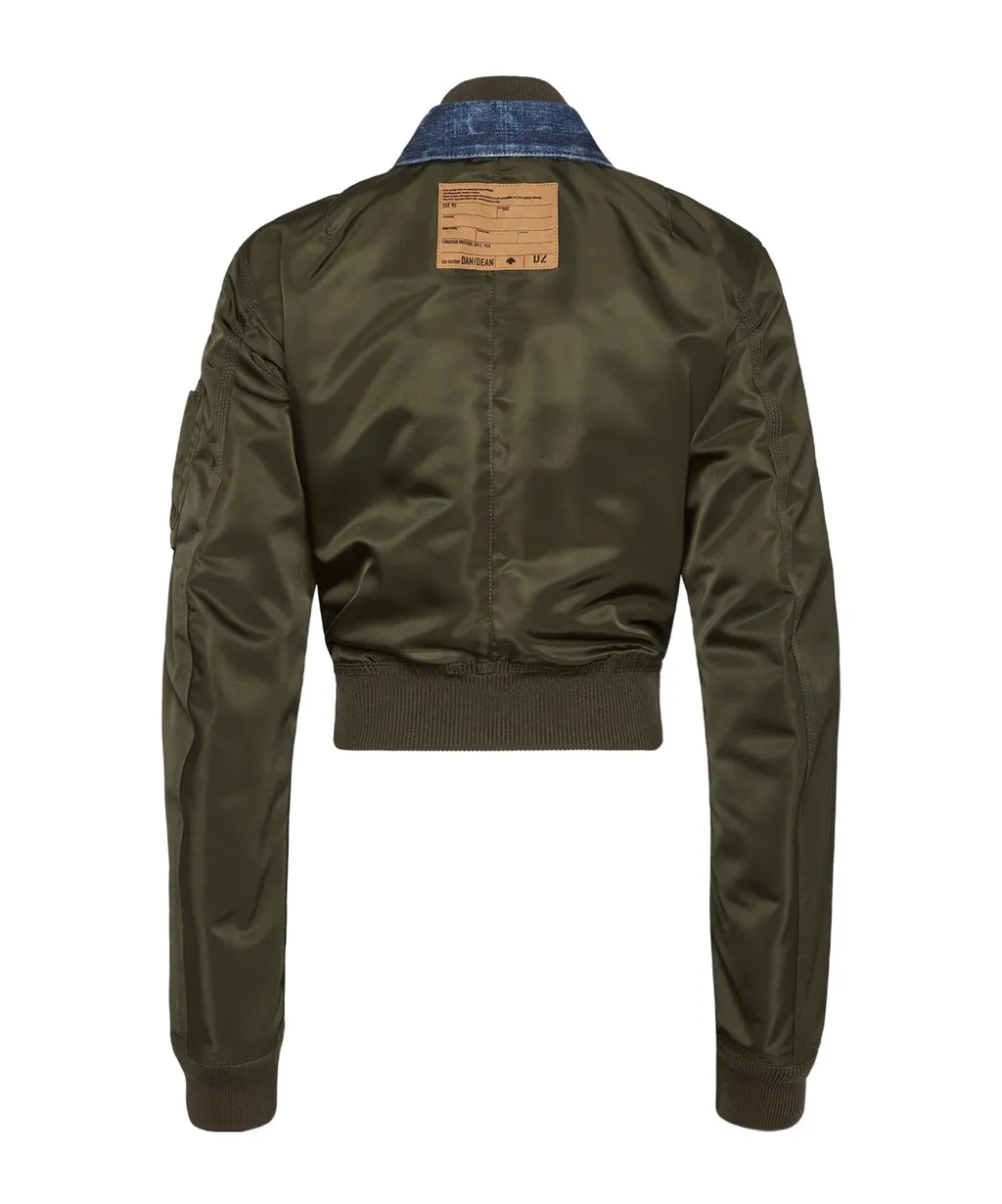 Dark Aviator Hybrid Jean Jacket