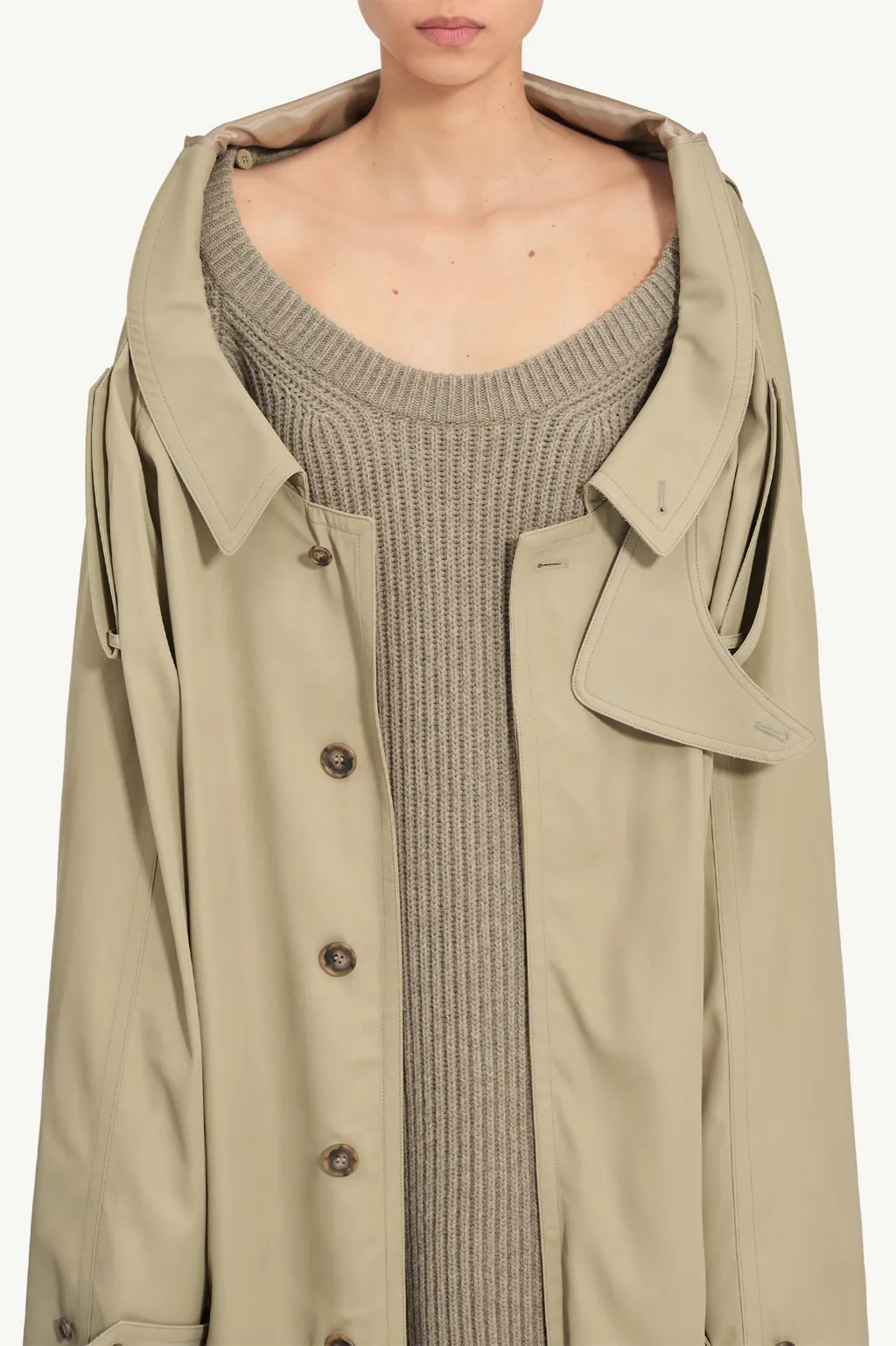Dual Wear Trench Coat