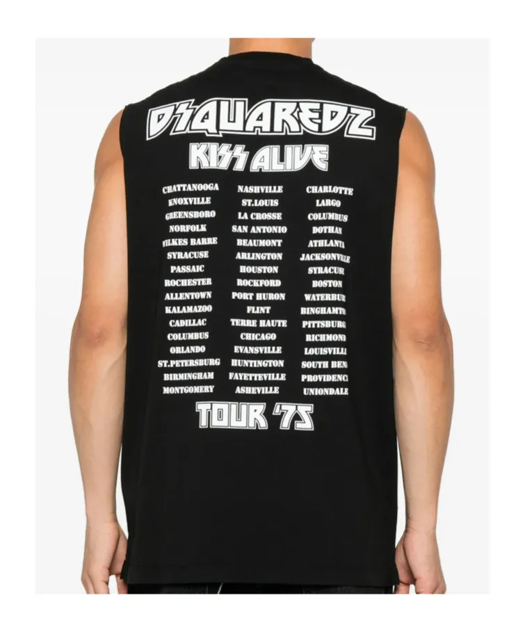 X Kiss Crystal-Embellished Tank Top