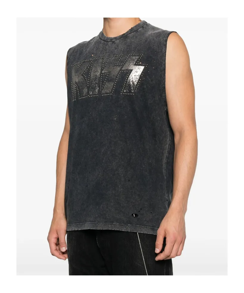 X Kiss Studded Tank Top