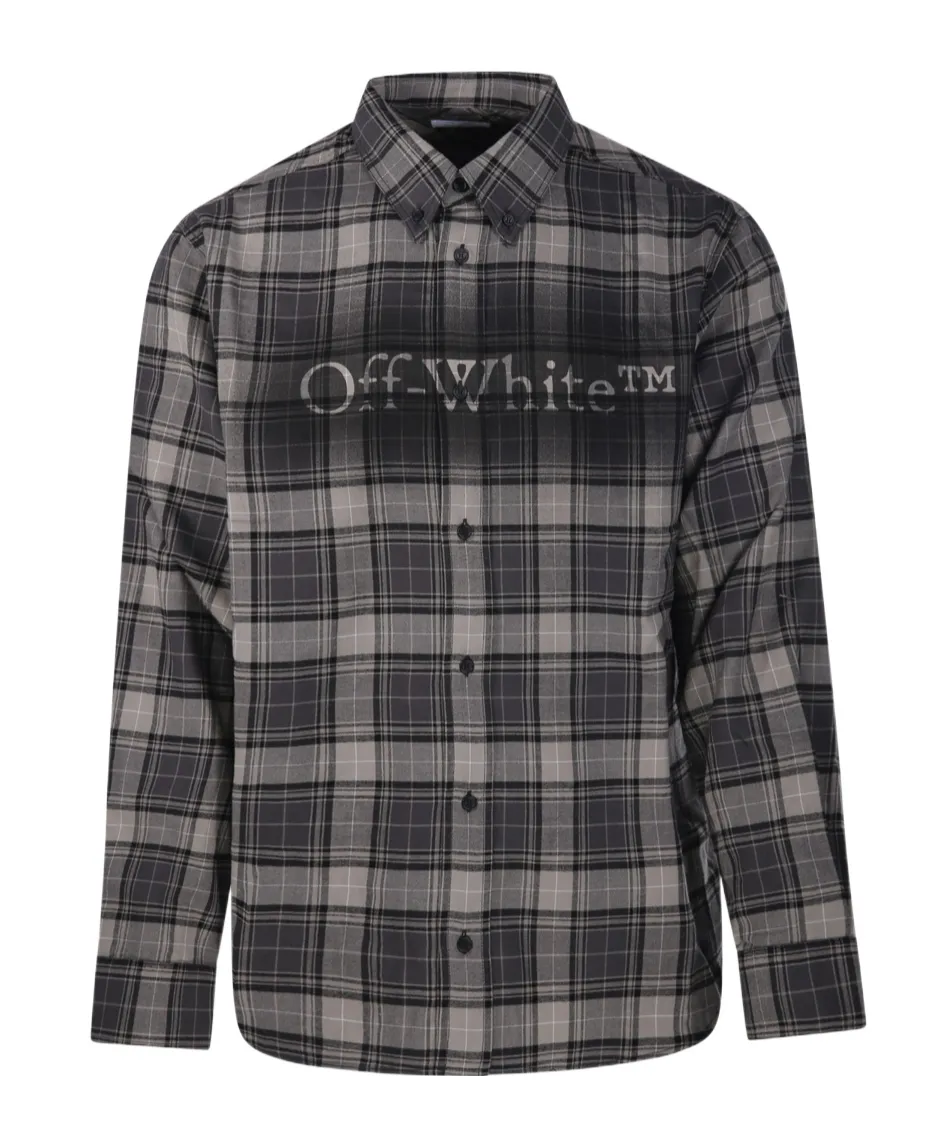 Spray Check Flannel Shirt