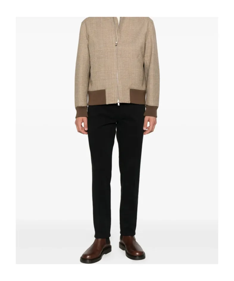 Straight-Leg Casual Pants