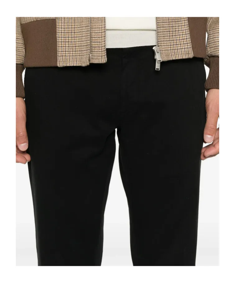 Straight-Leg Casual Pants